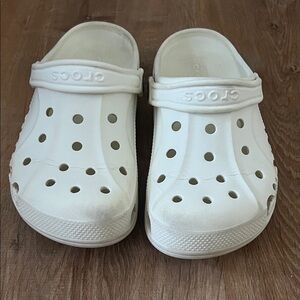 CROCS Kids White Clogs